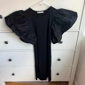 Zara Puff Sleeve Dress